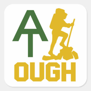 Appalachian Trail Tough Square Sticker
