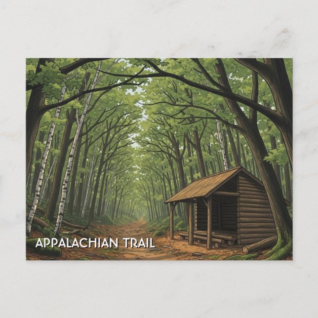 Appalachian Trail Travel Postcard (Front)