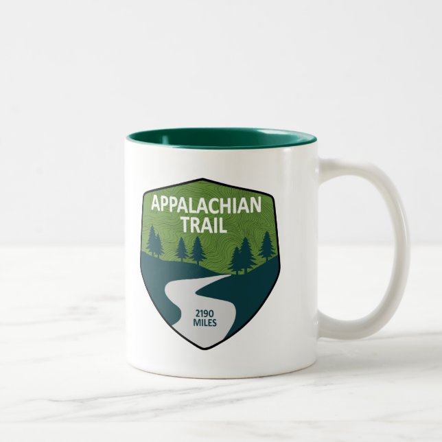 Appalachian Trail Two-Tone Coffee Mug (Right)