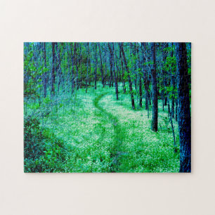 Appalachian Trail Virginia. Jigsaw Puzzle