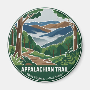 Appalachian Trail West Virginia Magnet