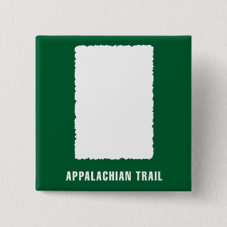 Appalachian Trail White Blaze 15 Cm Square Badge