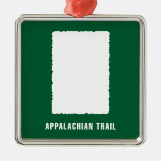 Appalachian Trail White Blaze Metal Tree Decoration