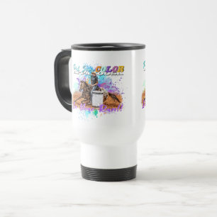 Appaloosa Barrel Racer Travel Mug