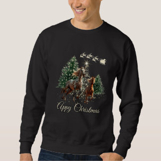 Appaloosa Christmas Sweatshirt