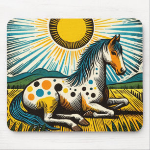 Appaloosa Horse Art Horses                         Mouse Mat