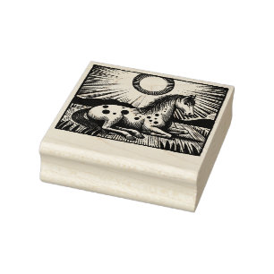 Appaloosa Horse Art Horses                         Rubber Stamp