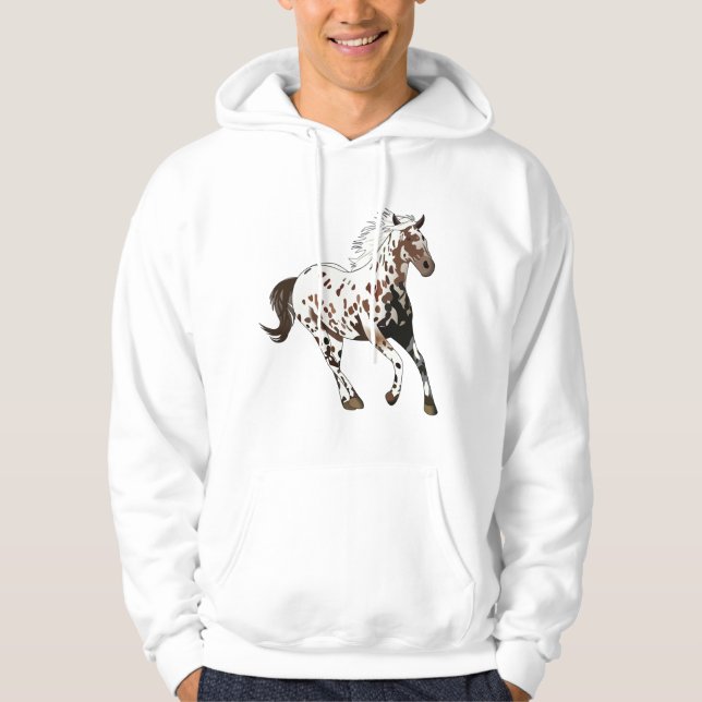 Appaloosa Horse Hoodie (Front)