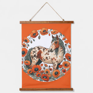 Appaloosa Horse Poppy Appy Horses Hanging Tapestry