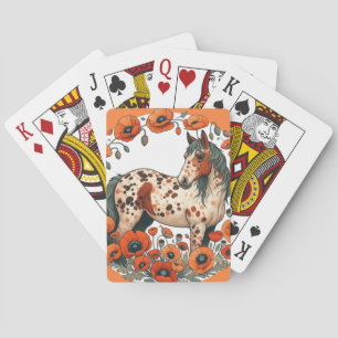 Appaloosa Horse Poppy Appy Horses                  Playing Cards