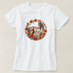 Appaloosa Horse Poppy Appy Horses                  T-Shirt