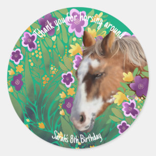 Appaloosa Horse Rose Sticker