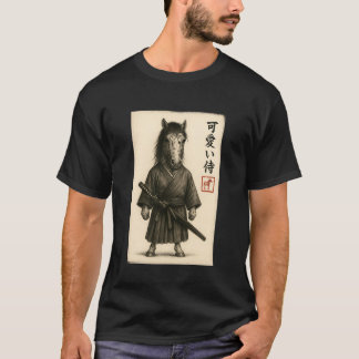 Appaloosa Horse Samurai Ink Art Sumi-e Style Novel T-Shirt