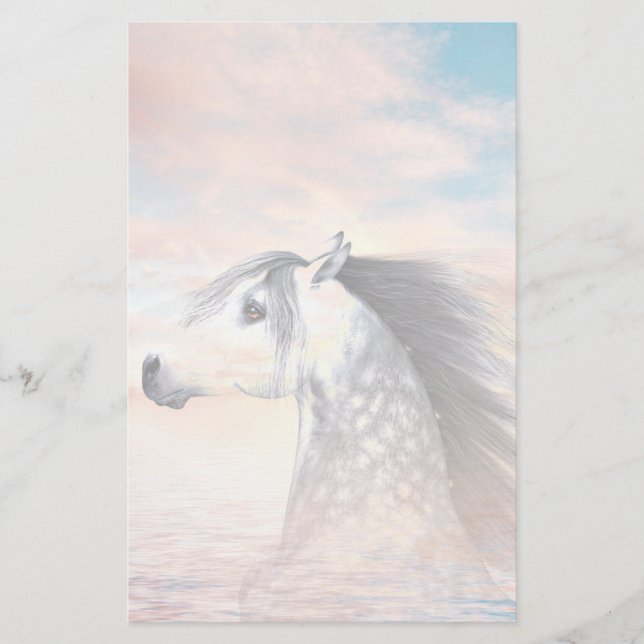 Appaloosa horse stationery (Front)