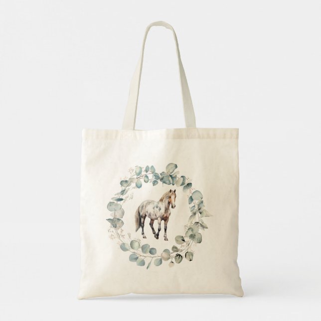 Appaloosa Horse Tote Bag (Back)