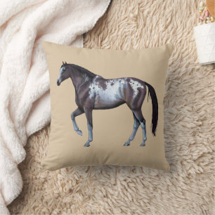 Appaloosa mare   Running Western horse - Cushion