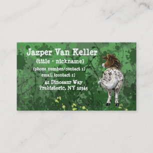 Appaloosa Painted Pony Business Card