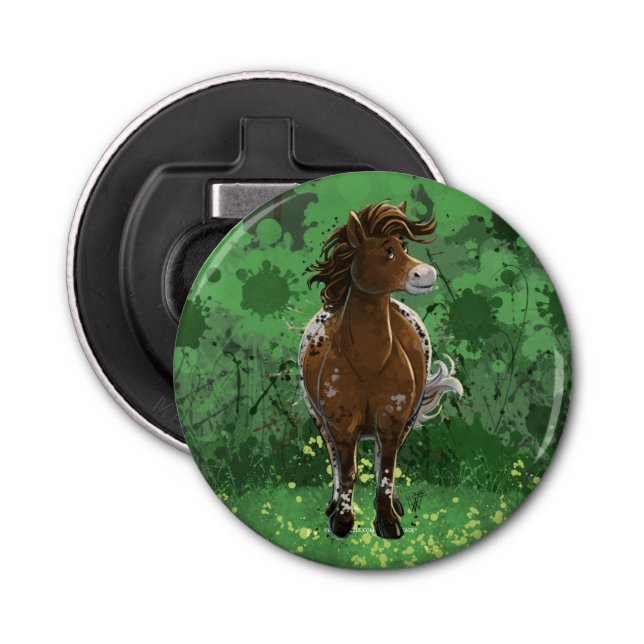 Appaloosa Pony Bottle Opener (Front)