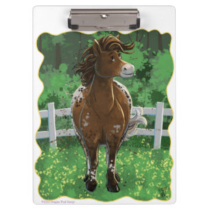 Appaloosa Pony Clipboard