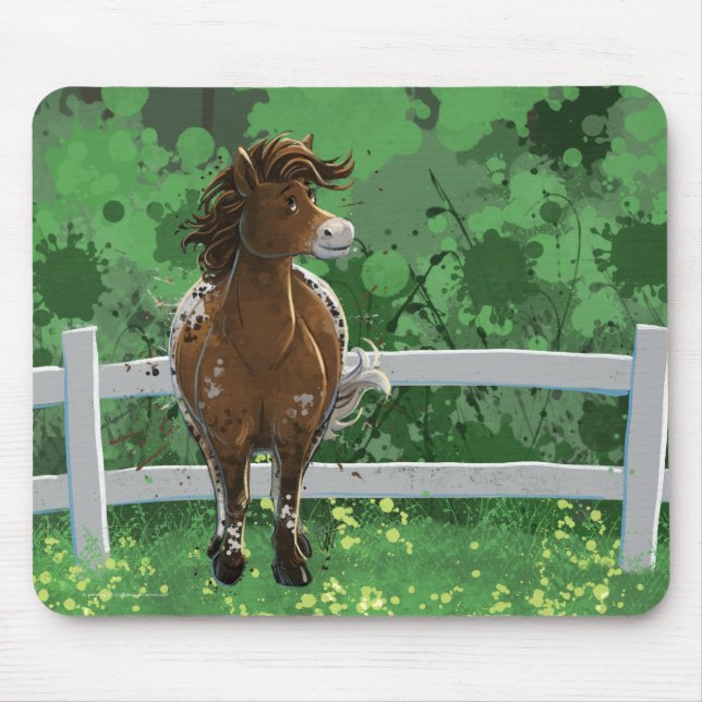 Appaloosa Pony Mouse Mat (Front)