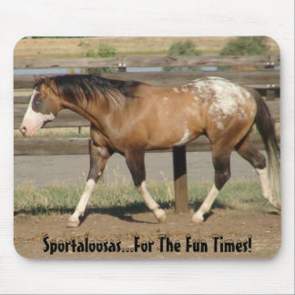 Appaloosa sportaloosa fun times mouse mat