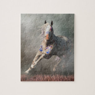Appaloosa Warrior Horse Jigsaw Puzzle