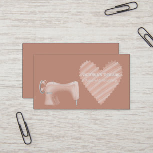 Apparel Embroidery   Business Card