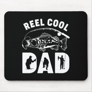 Apparel Funny Fishing Reel Cool Dad Fathers Day  Mouse Mat