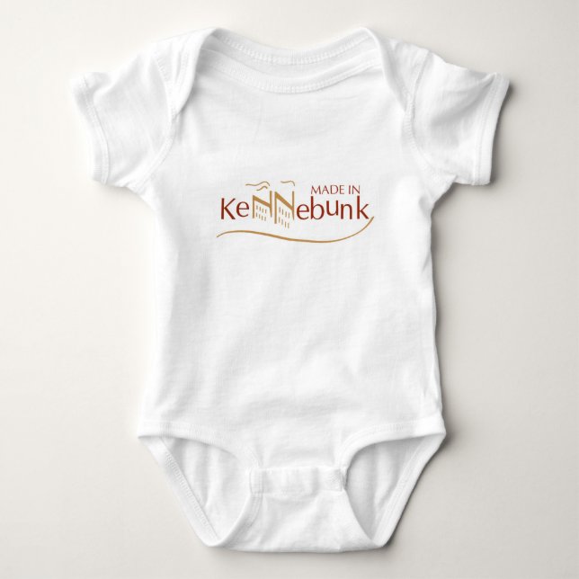 Apparel - Made in Kennebunk Baby Bodysuit (Front)