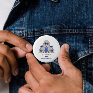 Apparently BOO Is Not Enough Funny Ghost 6 Cm Round Badge