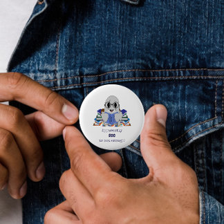 Apparently BOO Is Not Enough Funny Ghost 6 Cm Round Badge