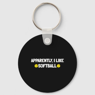 Apparently I Like Softll -for Softll Lovers And Pl Key Ring