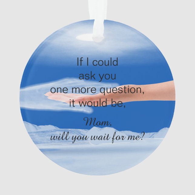 Apparition Circle Ornament (Back)