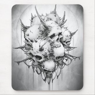 Apparition of Death Vertical Mouse Mat