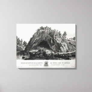 Apparition of the Virgin Mary Canvas Print