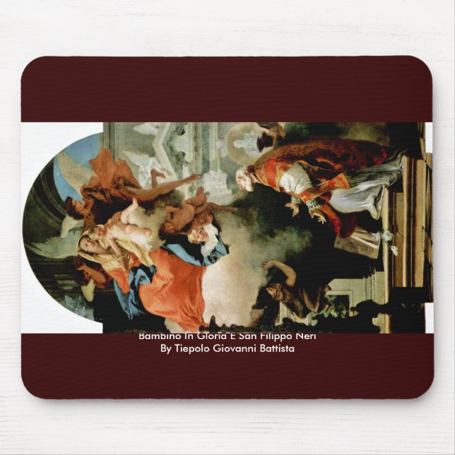 Apparition Of The Virgin Mouse Mat (Front)