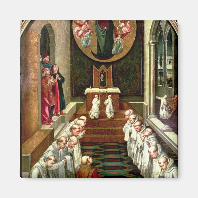 Apparition of the Virgin to a Community Magnet (Front)