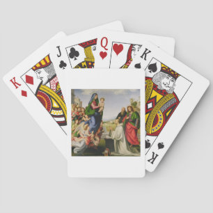 Apparition of the Virgin to St. Bernard, 1504-07 ( Playing Cards