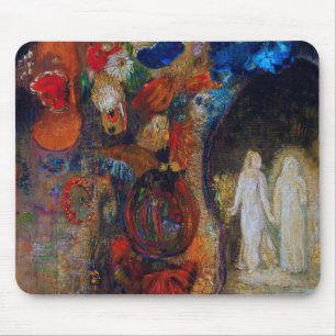 Apparition, Redon Mouse Mat