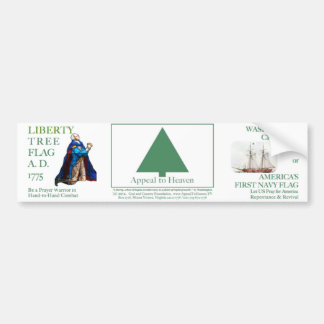 Appeal to Heaven Liberty Tree Flag, Washington Bumper Sticker