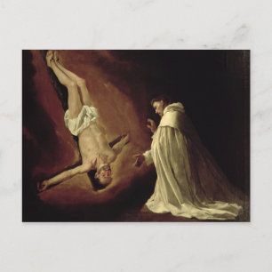 Appearance of St. Peter to St. Peter Nolasco Postcard