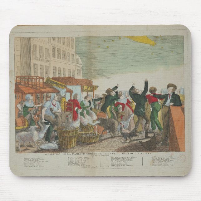 Appearance of the Great Comet in 1811 Mouse Mat (Front)