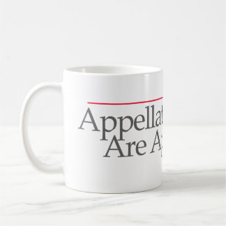 "APPELLATE LAWYERS ARE APPEALING" -- COFFEE MUG