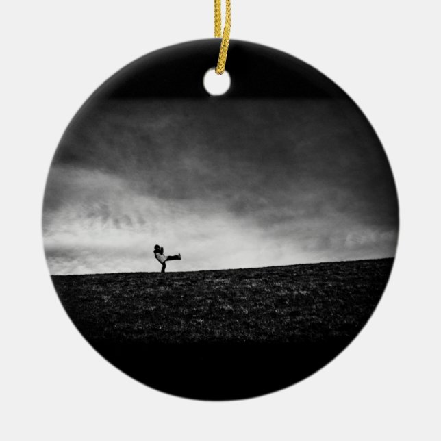 appendages on hill ceramic tree decoration (Front)