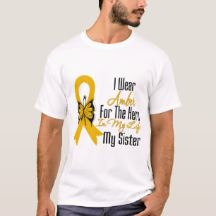 Appendix Cancer Ribbon Hero My Sister T-Shirt