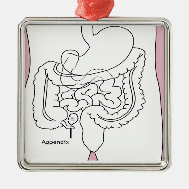 appendix kills you.png metal tree decoration (Front)