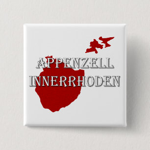Appenzell Innerrhoden 15 Cm Square Badge