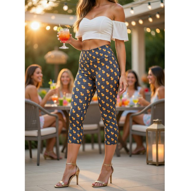 Apperol Spritz Cocktail High Waisted Capris (Creator Uploaded)