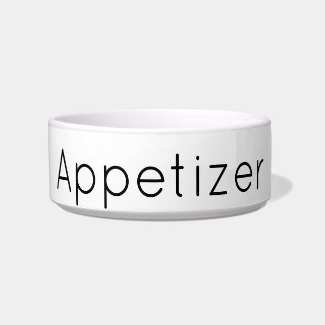 Appetizer Dog  Bowl (Front)