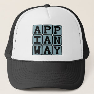 Appian Way, Roman Road Trucker Hat